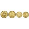 Image 1 : Lot of two Costa Rica brass 10 and 5 centimos, 1936. "ex-Mayer