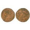Image 1 : Santo Domingo (under Spain), Dominican Republic, copper 1/4 real (cuarto), Ferdinand VII, struck ca.