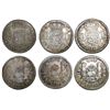 Image 1 : Lot of three Mexico City, Mexico, pillar 1R, Charles III, assayer M, dates as follows: 1762, 1765, 1