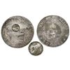 Image 1 : Paraguay, 1 peso fuerte (necessity coinage), 1868 lion countermark on a Bogota, Colombia, 8 reales, 