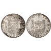 Image 1 : Lima, Peru, pillar 8 reales, Charles III, 1772JM, dot over left mintmark only.