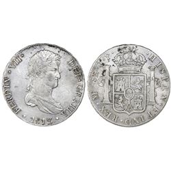 Lima, Peru, bust 8 reales, Ferdinand VII, 1813JP.