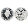 Image 1 : Puerto Rico (struck at the Mexico City mint), large proof silver medal, 1987, visit of Spanish King 