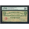 Image 1 : New York (USA), Cuba, Republica de Cuba (Junta Central Republicana de Cuba y Puerto Rico), 10 pesos,