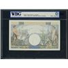 Image 2 : Paris, France, Banque de France, 1000 francs, 29-6-1944, series D. 2563, serial 064053101, WBG UNC 6