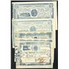 Image 2 : Lot of nine Paraguay, National Treasury, ND (1865) notes.