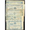 Image 2 : Lot of sixteen Paraguay, National Treasury, ND (1865-68) notes.