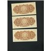 Image 8 : Lot of thirteen Paraguay, Banco de la Republica, 26-12-1907, series A notes.