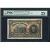 Image 1 : Lisboa, Portugal, Banco de Portugal, 10 escudos ouro, 13-1-1925, serial 1IP 17248, PMG VF 25 net / r