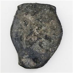 Mexico City, Mexico, cob 4 reales, Philip V, assayer not visible, encrusted as uncleaned, ex-Treasur