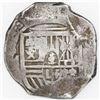 Image 1 : Mexico City, Mexico, cob 8 reales, Philip IV, assayer not visible (P, ca. 1650s).
