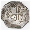 Image 2 : Mexico City, Mexico, cob 8 reales, Philip IV, assayer not visible (P, ca. 1650s).