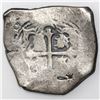Image 2 : Mexico City, Mexico, cob 8 reales, Philip IV or Charles II, assayer not visible, with chopmarks as f