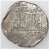 Image 1 : Potosi, Bolivia, cob 8 reales, Philip IV, assayer not visible (ca. 1640).