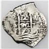 Image 2 : Potosi, Bolivia, cob 2 reales, 1679V.
