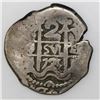 Image 2 : Potosi, Bolivia, cob 2 reales, 1725Y, (Louis I).