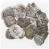 Image 1 : Lot of eighteen Potosi, Bolivia, cob 1/2R, Philip IV through Charles III, various dates (where visib
