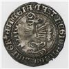 Image 2 : Burgos, Spain, 1/2 real, Ferdinand-Isabel, mintmark B below yoke, daggers at tops.