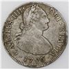 Image 1 : Santiago, Chile, bust 2 reales, Charles IV, 1796DA.