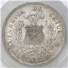 Image 2 : Santiago, Chile, 1 peso, 1884, ANACS AU 50.
