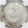 Image 2 : Bogota, Colombia, 1 peso, 1867, NGC XF details / excessive surface hairlines.