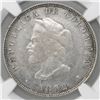 Image 1 : Bogota, Colombia, 50 centavos, 1892, Columbus, large bust (30.5 mm), cap points to left of "A," NGC 