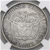 Image 2 : Bogota, Colombia, 50 centavos, 1892, Columbus, large bust (30.5 mm), cap points to left of "A," NGC 