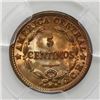 Image 2 : Costa Rica, 5 centimos, 1929, PCGS MS65 RD. ex-Mayer