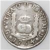 Image 2 : Guatemala, pillar 2 reales, Charles III, 1764P.
