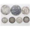 Image 1 : Lot of ten Mexico City, Mexico, pillar minors: two 2R (1753M, 1768M), one 1R (1750M) and seven 1/2R 