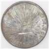 Image 1 : Guanajuato, Mexico, cap-and-rays 8 reales, 1833MJ, straight J, three dots after date.