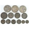 Image 2 : Lot of thirteen silver crowns and minors of Panama from the Balboa series, 1904-1953, various denomi