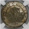 Image 1 : Saint Gallen, Switzerland, 1 batzen, 1813K, NGC UNC details / environmental damage.