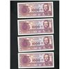Image 8 : Lot of 62 Paraguay, Banco Central notes, 1952-2005.