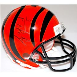 AJ McCarron Signed Bengals Mini-Helmet (Radtke COA)