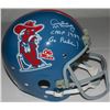 Image 1 : Archie Manning Signed LE Ole Miss Full Size Throwback Suspension Helmet Inscribed "CHOF 1989"  "Go R