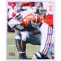 Robert Geathers Signed Georgia 8x10 Photo (Radtke Hologram)