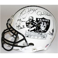 Multi-Signed Raiders  Heisman Trophy  Full-Size Authentic Pro-Line Helmet with (5) Signatures Includ