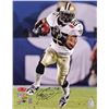 Image 1 : Reggie Bush Signed Saints 16x20 Photo (Radtke COA  Bush Hologram)
