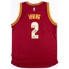 Image 1 : Kyrie Irving Signed LE Cavaliers Adidas Alternate Jersey Inscribed "15-16 NBA Champ" Limited Edition