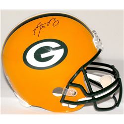 Aaron Rodgers Signed Packers Full-Size Helmet (Radtke COA  Fanatics Hologram)