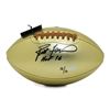 Image 1 : Brett Favre Signed LE Gold Leather Football Inscribed â€œHOF 16â€ (UDA COA)