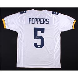 Jabrill Peppers Signed Michigan Wolverines Jersey (JSA COA)