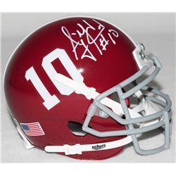 AJ McCarron Signed Alabama Mini-Helmet (Radtke COA)