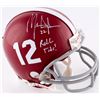 Image 1 : Mark Ingram Signed Alabama Mini-Helmet (Upper Deck COA  Ingram Hologram)