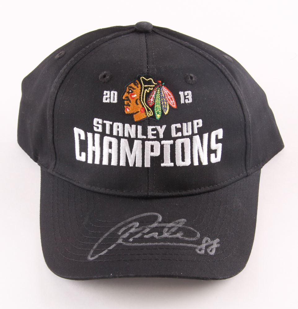 2013 Stanley Cup Champions Hat (JSA COA 