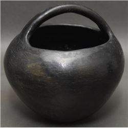 SANTA CLARA POTTERY BASKET