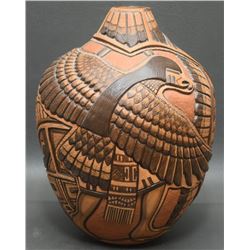 HOPI POTTERY VASE (POLACCA)