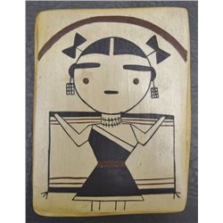 HOPI POTTERY BOX ( GOLDTOOTH)