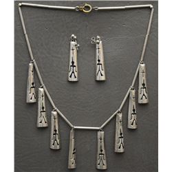 HOPI NECKLACE AND EARRINGS